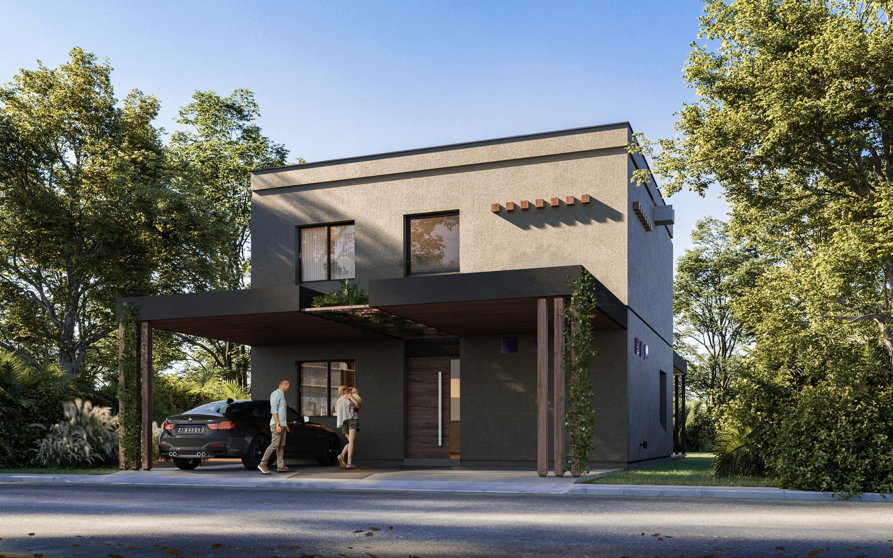 Vivienda de la Línea Dúplex de JAUS