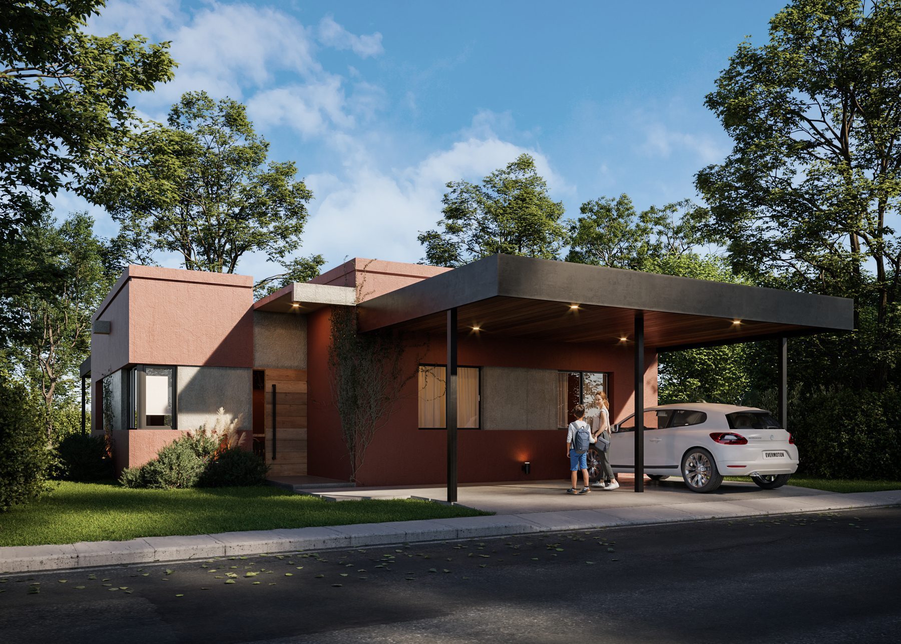 Vivienda de la Línea Familiar de JAUS